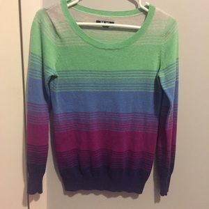 Old Navy Colorful Striped Sweater